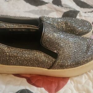 Sparkling Slip-On Sneakers